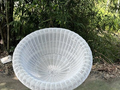 Ghế ban công mây nhựa đan kín 0
