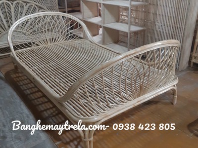 Giường mây tự nhiên cho bé 4