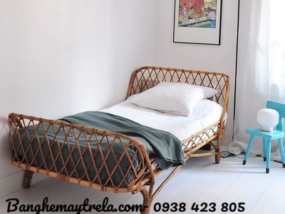 Giường mây tự nhiên cho bé 5