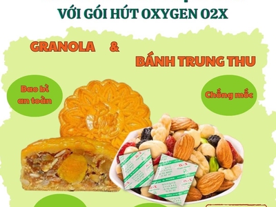 Bảo quản bánh trung thu gói hút oxy 1