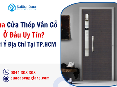 Mua Cửa Thép Vân Gỗ Ở Đâu Uy Tín  Gợi Ý Địa Chỉ Tại TP.HCM 1