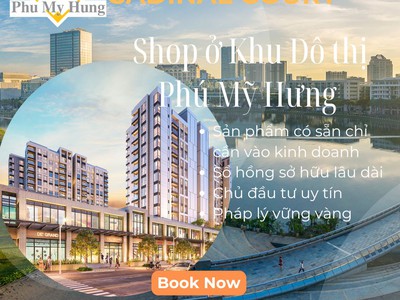 Bán shophouse dự án cardinal court phú mỹ hưng 216m2, 2 tầng, 46 tỷ, ls 0 ck cao. xem ngay 3