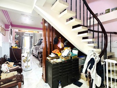 Giá chỉ 7.39 tỷ tl  63m , 5tầng/4pn, hẻm xe hơi, phạm văn chiêu, 5p tới siêu thị emart 1