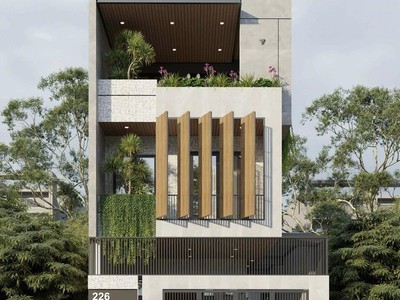 Bán nhà mặt tiền thích minh nguyệt, phường 2, tân bình   8x20,5  nở hậu tài lộc 3