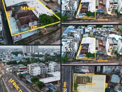 Siêu lô góc 2 mặt tiền   lê đức thọ, gò vấp  chỉ 60 triệu/m    giá cực kỳ cạnh tranh trong khu 2
