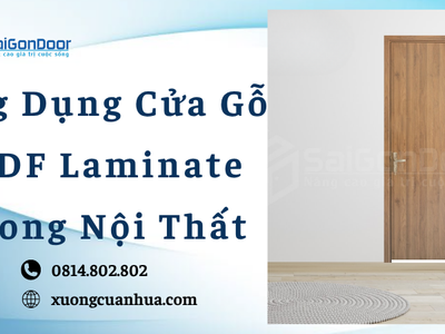 Ứng Dụng Cửa Gỗ MDF Laminate Trong Nội Thất 0