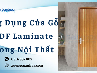 Ứng Dụng Cửa Gỗ MDF Laminate Trong Nội Thất 1