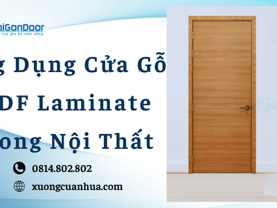 Ứng Dụng Cửa Gỗ MDF Laminate Trong Nội Thất 3