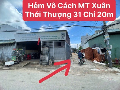 Đất đẹp  12x15.5 , full thổ cách mt xuân thới thượng 31, quận 12, giá cực rẻ 1