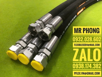 Tuy ô thủy lực máy xúc -Ống tuy ô thủy lực là gì -Đầu cút ống thủy lực 1