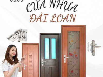 Cửa nhựa Đài Loan ghép thanh 2