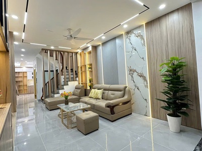 Siêu phẩm lô góc nguyên đúc cảnh ,hoàng mai,1 nhà ra phố,thang máy,sân trươc nhà rộng,nội thât cao 1