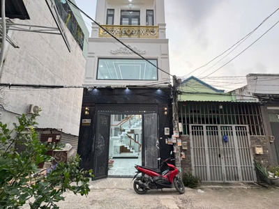 Nhà đẹp hẻm Bình Thành, Bình Hưng Hòa B dt 64m2 2 lầu 4pn5wc giá 5,85 tỷ 0