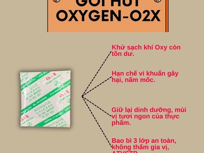 Gói hút oxy - gói hút ẩm cho bánh trung thu 2
