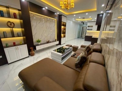Nhà mặt đường thanh đàm 51m x6t, thang máy, kinh doanh đỉnh. giá 17.4 tỷ 0