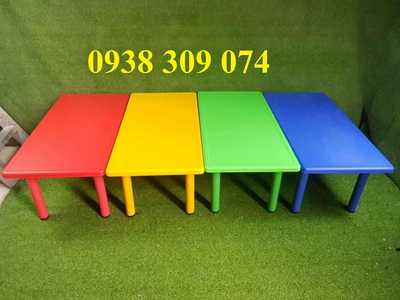 Bàn xếp mầm non, bàn nhựa mầm non, ghế nhựa mầm non 4