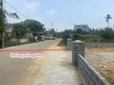 Chuyển ra nước ngoài nên bán lại mảnh đất tại mặt đường Đồng Bèn Đông Xuân Quốc Oai chỉ 23 triệu/m2 0