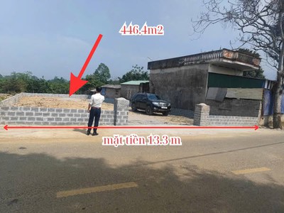 Chuyển ra nước ngoài nên bán lại mảnh đất tại mặt đường Đồng Bèn Đông Xuân Quốc Oai chỉ 23 triệu/m2 1