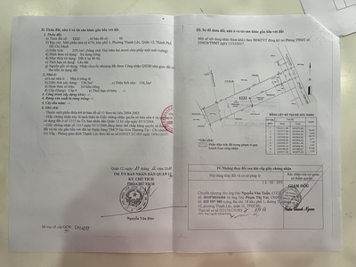 36. đất thạnh lộc 40, ngay cổng trường học trần cao vân-229m2 thổ cư - 9.6 tỷ- 4