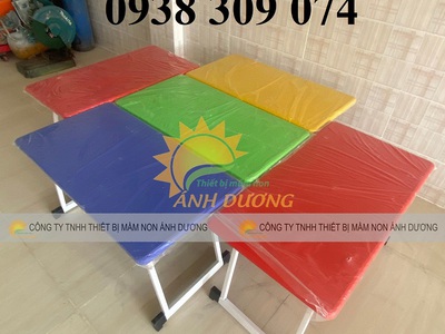 Bàn xếp mầm non, bàn nhựa mầm non, ghế nhựa mầm non 6