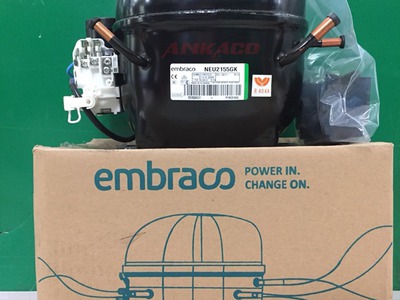 0911.219.479 phân phối lốc tủ lạnh Embraco NEU2155GK 3/4HP R404 chính hãng, mới 100 0