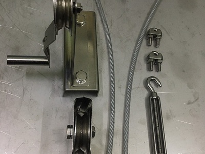 Bộ tay quay , ròng dọc Inox nâng hạ kéo dây cáp cột cờ 0968.521.058 Kim khí THANH SƠN hà nội cungứng 4