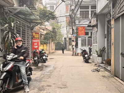 Bán nhà phố trần bình, cầu giấy, đường ô tô, ngõ thông 2 mặt trước sau, 76m2, giá 9,9 tỷ 2