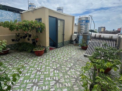 Nhà 4 tầng hxh hiệp thành city quận 12 chỉ nhỉnh 5 tỷ- dt 52m2  6x9  6pn- 3wc hướng đông 4