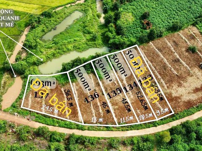 Chính chủ gửi bán 3 lô đất liền kề   mặt tiền bê tông liên xã quảng hiệp - eahding, cư  m ga, đăk 4