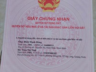 Chính chủ cần bán đất lô lk01, phường hà khánh-tp hạ long -quảng ninh 0