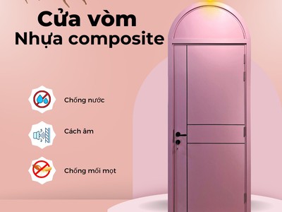 Cửa vòm nhựa Composite 0