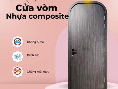 Cửa vòm nhựa Composite 2