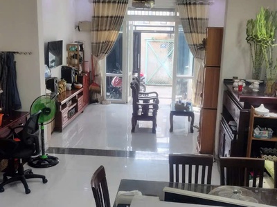 Nhà đẹp 1 trệt 1 lửng 2 lầu sân thượng đường ô tô đông hưng thuận 26 q12 4