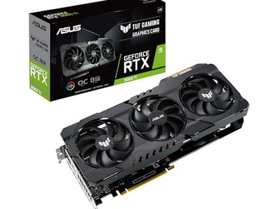 Card màn hình Asus TUF Gaming RTX 3060 Ti OC Edition 8G GDDR6X 8GB 1