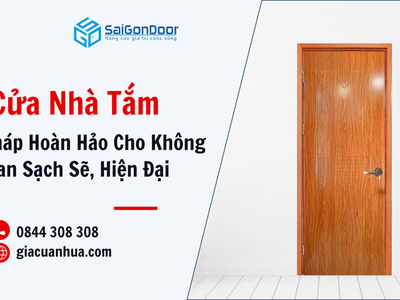 Cửa Nhà Tắm   Giải Pháp Hoàn Hảo Cho Không Gian Sạch Sẽ, Hiện Đại 0