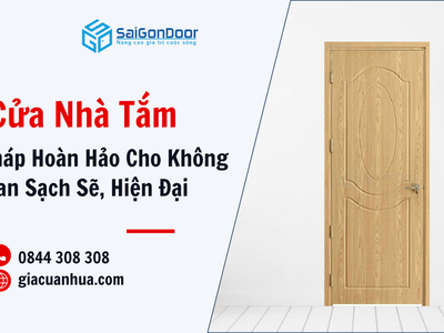 Cửa Nhà Tắm   Giải Pháp Hoàn Hảo Cho Không Gian Sạch Sẽ, Hiện Đại 1