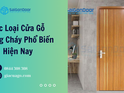 Các Loại Cửa Gỗ Chống Cháy Phổ Biến Hiện Nay 2