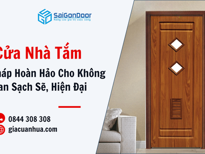 Cửa Nhà Tắm   Giải Pháp Hoàn Hảo Cho Không Gian Sạch Sẽ, Hiện Đại 2