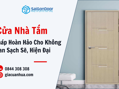 Cửa Nhà Tắm   Giải Pháp Hoàn Hảo Cho Không Gian Sạch Sẽ, Hiện Đại 3