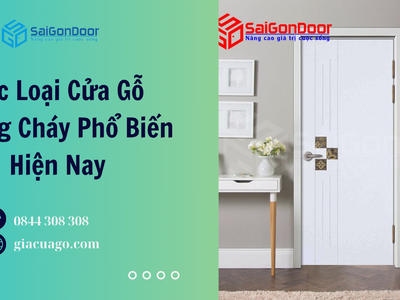 Các Loại Cửa Gỗ Chống Cháy Phổ Biến Hiện Nay 3