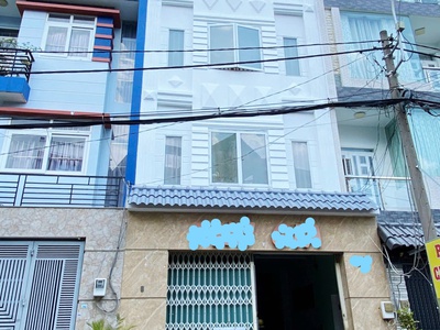 Bán nhà 5x20m 4 tấm full nội thất,10pn, 10wc -đường 1c, bình trị đông b 0