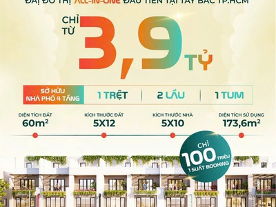 Giỏ hàng độc quyền 1000 căn vinhomes long an, thanh toán giãn 1008 ngày, giá chỉ 3 tỷ 9 full vat 0