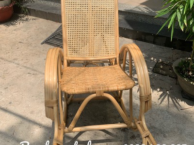 Ghế bập bênh kết hợp lưới mây đan 6