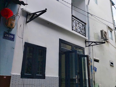 Nhà mới xinh xinh sổ hồng riêng 1 trệt 1 lầu tân thới hiệp 09 2