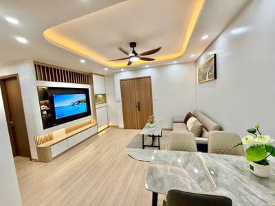 Bán căn hộ chung cư sổ đỏ nơ 10 linh đàm, q. hoàng mai dt 56m2, 2 ngủ, 3.x tỷ 0