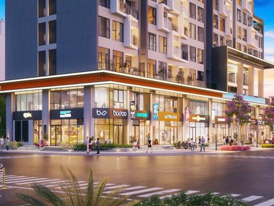 Bán shophouse góc 2 mặt tiền đường nguyễn lương bằng , 266m2, ls 0, mua tt cdt. shop mới tinh 2