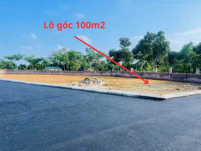 Bán lô góc 2 mặt thoáng mặt tiền 7m diện tích 100m2 khu Cổ Đông Sơn Tây giá 3.3 tỷ 1
