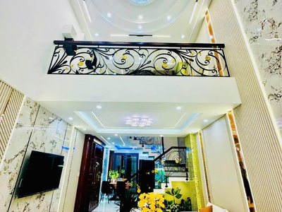 Bán nhà 5 tầng đẹp, hẻm xe hơi 6m, khu dân cư đồng bộ, phạm văn chiêu, gò vấp, giá nhỉnh 8 tỷ 0
