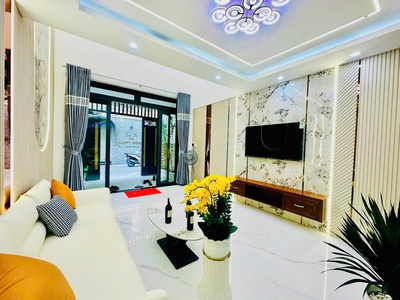 Bán nhà 5 tầng đẹp, hẻm xe hơi 6m, khu dân cư đồng bộ, phạm văn chiêu, gò vấp, giá nhỉnh 8 tỷ 2