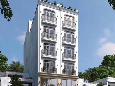 Mặt phố trung tâm đống đa - 160m2 - 6 tầng -1 hầm gara - giá chỉ hơn 300tr/m  cực hiếm - oto tránh 0
